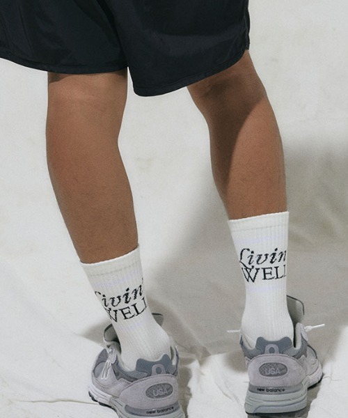 MAGIC NUMBER(マジック ナンバー)の「【MAGIC NUMBER】LIVIN' WELL SOCKS(ソックス/靴下・メンズ・ホワイト/ヘザーグレー・FREE)」の6枚目の写真