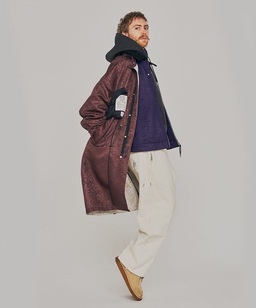 elephant TRIBAL fabrics（エレファントトライバルファブリックス）の「elephant TRIBAL fabrics  Gap Jacket（ブルゾン・メンズ・パープル/ブラック・FREE）」の3枚目の写真