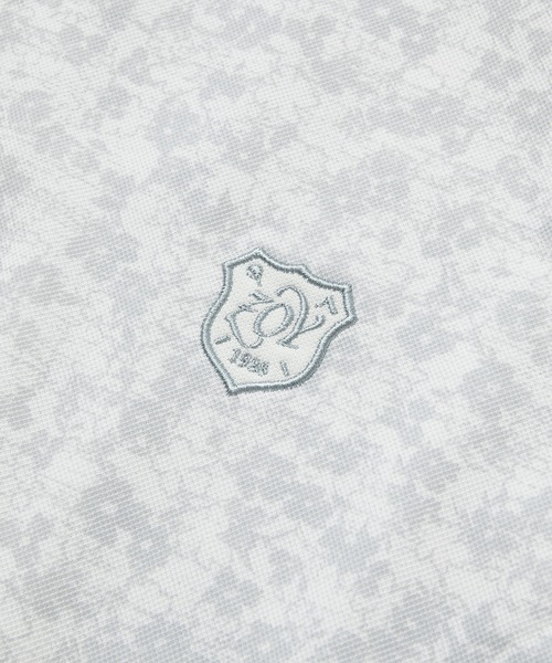 MEN'S BIGI(メンズビギ)の「<ZOY/ゾーイ>DRYMASTER スモールフラワー鹿の子カットソー made in japan(ポロシャツ・メンズ・ネイビー/グレー・01/02/03)」の8枚目の写真