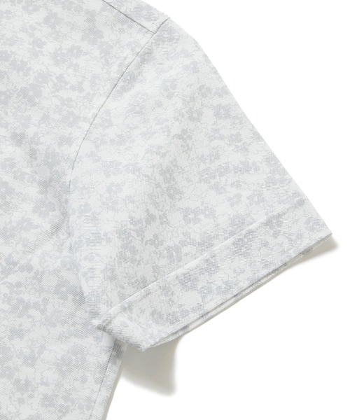 MEN'S BIGI(メンズビギ)の「<ZOY/ゾーイ>DRYMASTER スモールフラワー鹿の子カットソー made in japan(ポロシャツ・メンズ・ネイビー/グレー・01/02/03)」の13枚目の写真