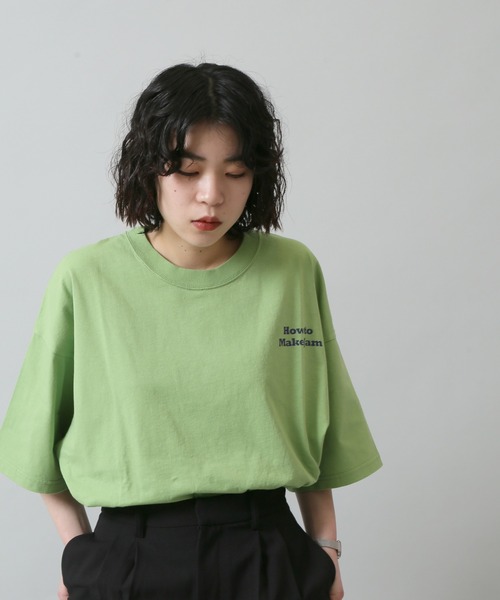 Oriens JOURNAL STANDARD（オリエンス ジャーナルスタンダード）の「Make Jam Tee（Tシャツ/カットソー・レディース・ホワイト/ブラック/グリーン・MEDIUM/LARGE）」の18枚目の写真