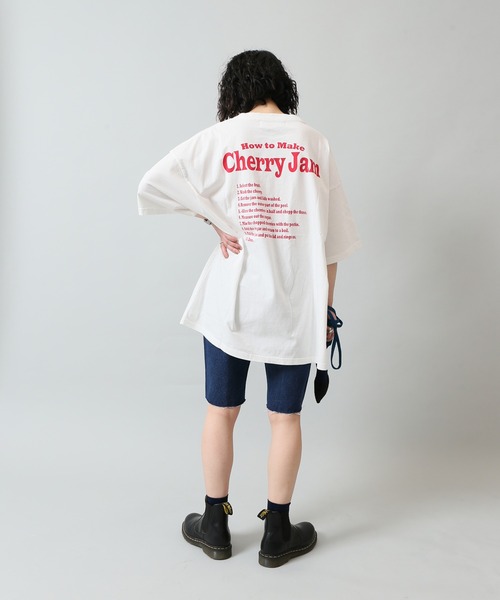 Oriens JOURNAL STANDARD（オリエンス ジャーナルスタンダード）の「Make Jam Tee（Tシャツ/カットソー・レディース・ホワイト/ブラック/グリーン・MEDIUM/LARGE）」の8枚目の写真