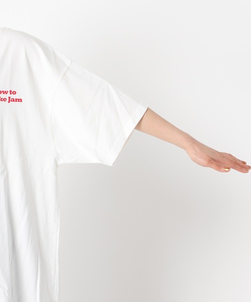 Oriens JOURNAL STANDARD（オリエンス ジャーナルスタンダード）の「Make Jam Tee（Tシャツ/カットソー・レディース・ホワイト/ブラック/グリーン・MEDIUM/LARGE）」の6枚目の写真