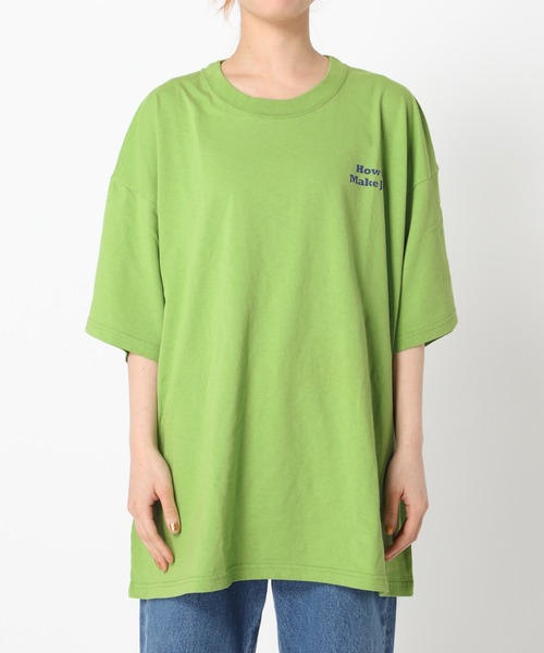 Oriens JOURNAL STANDARD（オリエンス ジャーナルスタンダード）の「Make Jam Tee（Tシャツ/カットソー・レディース・ホワイト/ブラック/グリーン・MEDIUM/LARGE）」の7枚目の写真