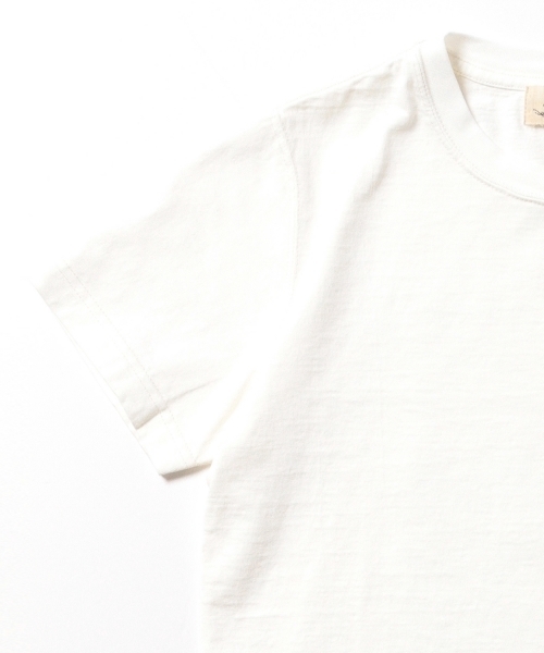 REMI RELIEF（レミレリーフ）の「REMI RELIEF×Ray BEAMS / 別注ポケット T（Tシャツ/カットソー・レディース・オフホワイト/グリーン系その他/ネイビー・ONE SIZE）」の16枚目の写真