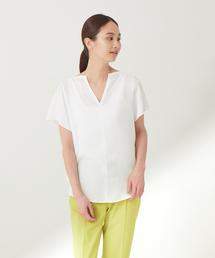 qualite | ｼﾞｮｰｾﾞｯﾄｻﾃﾝﾌﾞﾗｳｽ(シャツ/ブラウス)