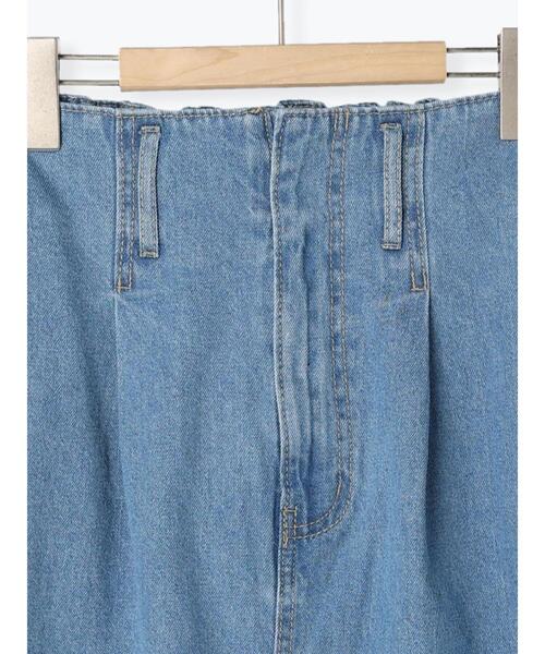 ehka sopo（エヘカソポ）の「デニムタイトスカート（デニムスカート・レディース・サックスブルー/グレー/ブルー・ﾌﾘ-）」の22枚目の写真