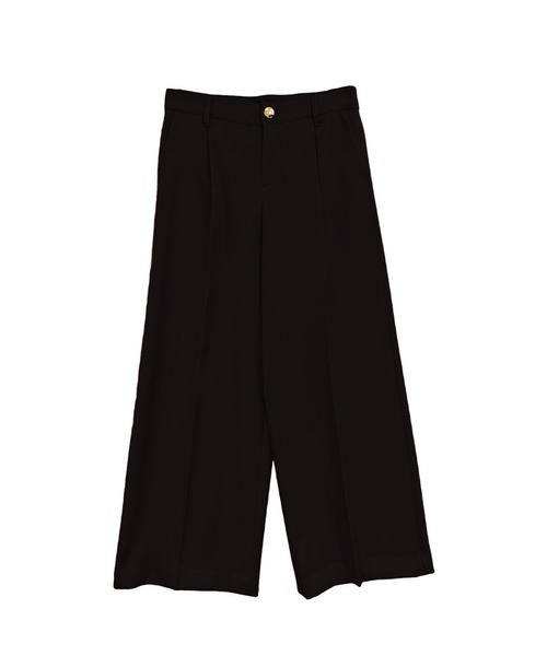 PAMEO POSE（パメオポーズ）の「Jeanne Trousers（スラックス・レディース・ブラック/ピンク・SMALL/MEDIUM）」の2枚目の写真
