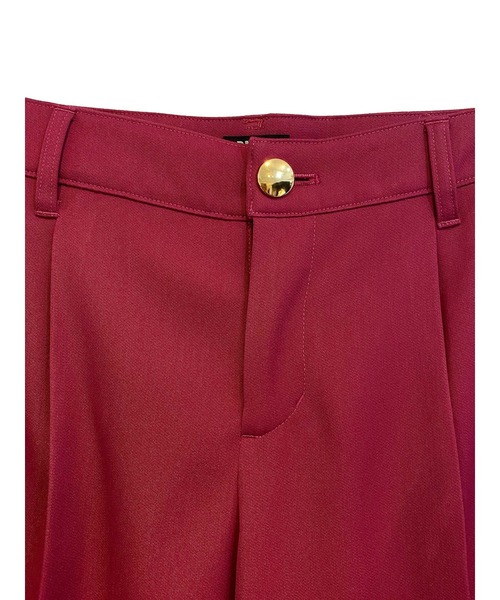 PAMEO POSE（パメオポーズ）の「Jeanne Trousers（スラックス・レディース・ブラック/ピンク・SMALL/MEDIUM）」の11枚目の写真