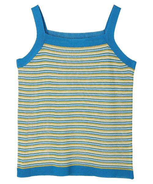 Green　Parks（グリーンパークス）の「アソート柄ニットタンク＊（タンクトップ・レディース・その他7/ストライプ・FREE）」の22枚目の写真