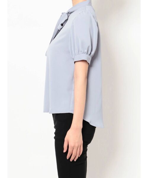 RESEXXY（リゼクシー）の「ボウタイパフブラウス（シャツ/ブラウス・レディース・アイボリー/ピンク/ブルー/その他1/ブラック・FREE）」の9枚目の写真