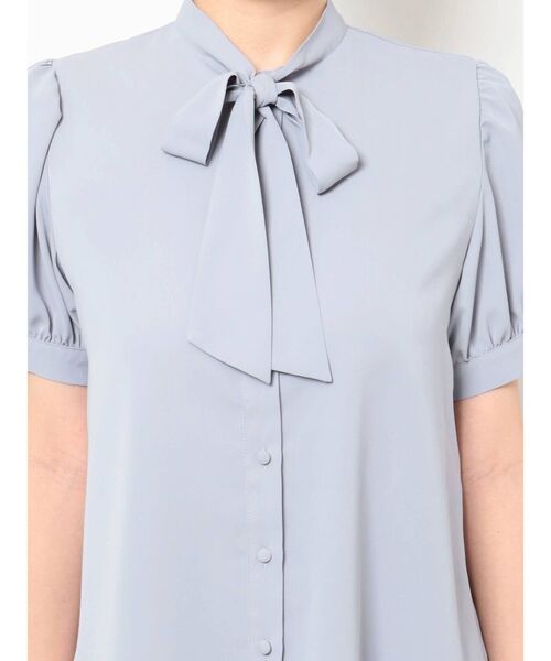 RESEXXY（リゼクシー）の「ボウタイパフブラウス（シャツ/ブラウス・レディース・アイボリー/ピンク/ブルー/その他1/ブラック・FREE）」の14枚目の写真