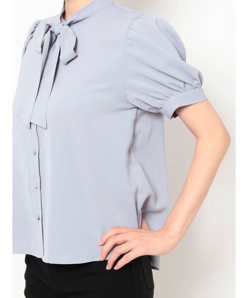 RESEXXY（リゼクシー）の「ボウタイパフブラウス（シャツ/ブラウス・レディース・アイボリー/ピンク/ブルー/その他1/ブラック・FREE）」の19枚目の写真