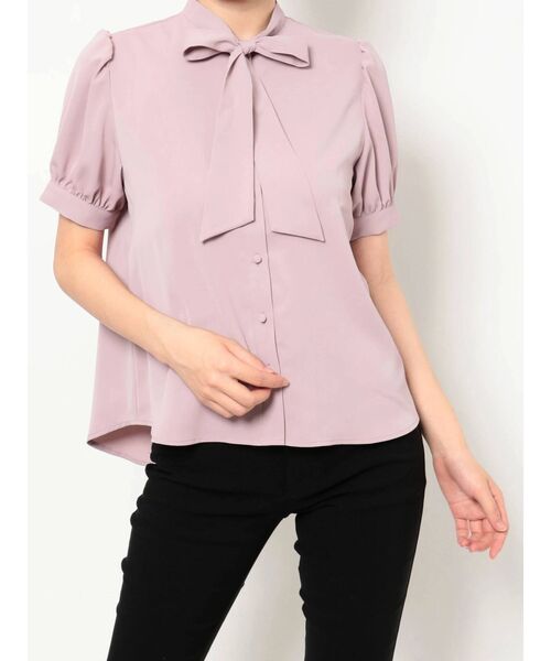 RESEXXY（リゼクシー）の「ボウタイパフブラウス（シャツ/ブラウス・レディース・アイボリー/ピンク/ブルー/その他1/ブラック・FREE）」の20枚目の写真