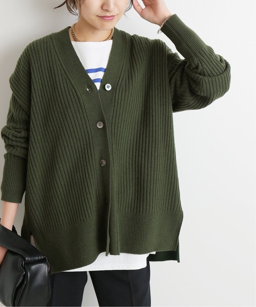 SLOBE IENA（スローブイエナ）の「BARUFFA Vネックカーディガン