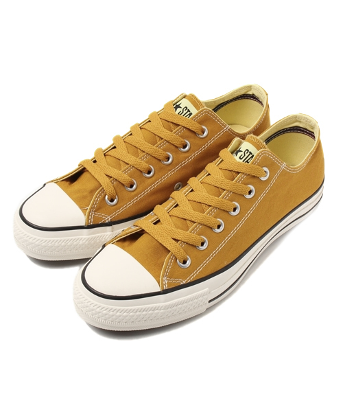 CONVERSE(コンバース)の「ALL STAR WASHOUT OX / オールスター ウォッシュアウト OX(スニーカー・レディース・グリーン/マスタード/ピンク・8.5/4/6.5/9.5/11.5/7/4.5/5/5.5/10.5/7.5/3.5/8/6/9/3)」の2枚目の写真