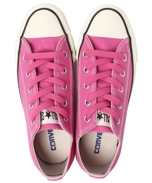 CONVERSE(コンバース)の「ALL STAR WASHOUT OX / オールスター ウォッシュアウト OX(スニーカー・レディース・グリーン/マスタード/ピンク・8.5/4/6.5/9.5/11.5/7/4.5/5/5.5/10.5/7.5/3.5/8/6/9/3)」の9枚目の写真