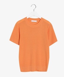 SONA | SONYUNARA サマーラウンドネック半袖ニット(ニット/セーター)