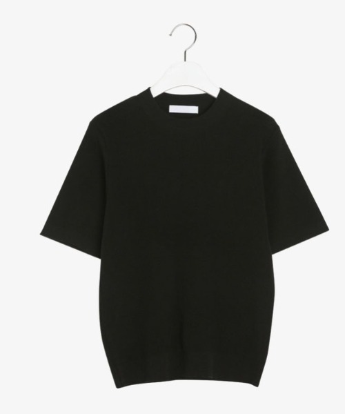 SONA（ソナ）の「SONYUNARA サマーラウンドネック半袖ニット（ニット/セーター・レディース・ブラック/ベージュ/ネイビー/オリーブ/ピンク/イエロー/オレンジ/インディゴブルー/グリーン/アイボリー/スモークピンク/コーラル・FREE）」の3枚目の写真