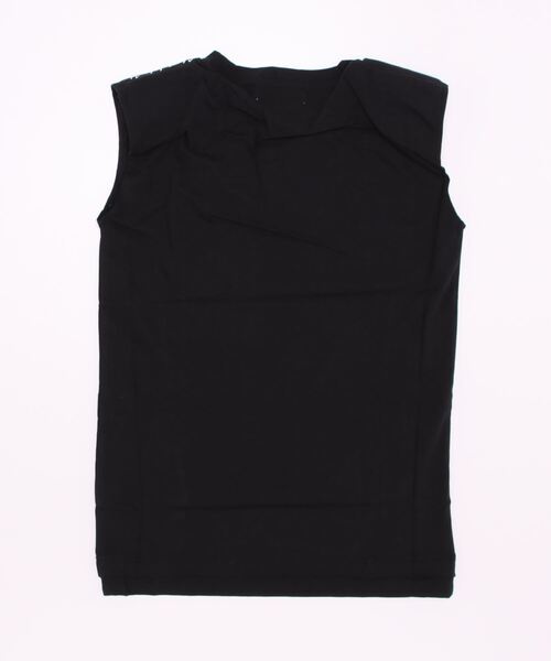 VIAVANDA（ヴィアヴァンダ）の「SHOULDER PAD TANK（Tシャツ/カットソー・レディース・グレー/ブラック・FREE）」の13枚目の写真