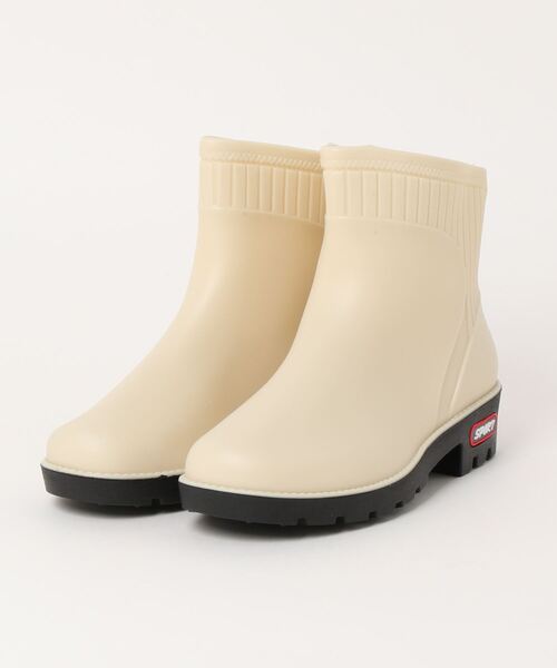 aimoha（アイモハ）の「完全防水レインブーツ（レインシューズ・レディース・ブラック/ブラウン/オフホワイト・23.5cm/24.5cm/23.0cm/24.0cm/25.0cm）」の6枚目の写真