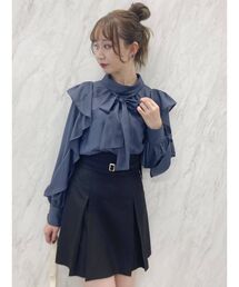dazzlin | フリルリボン2WAYブラウス(シャツ/ブラウス)