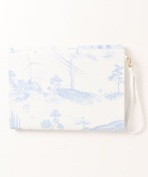 Ted Baker（テッドベーカー）の「KAIDA ニューロマンチック サフィアノ クラッチ（クラッチバッグ・レディース・ホワイト・O/S）」の2枚目の写真