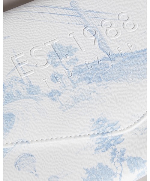 Ted Baker（テッドベーカー）の「KAIDA ニューロマンチック サフィアノ クラッチ（クラッチバッグ・レディース・ホワイト・O/S）」の6枚目の写真