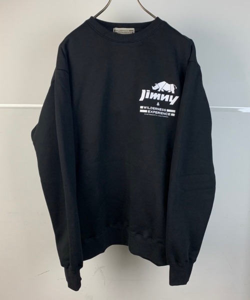 WILDERNESS EXPERIENCE(ウィルダネスエクスペリエンス)の「WILDERNESS EXPERIENCE/ウィルダネス エクスペリエンス WD×JIMNY ラゲッジスペースクルーネック WD22AW-JM03(スウェット・メンズ・ホワイト/ブラック/グレー/グリーン・MEDIUM/LARGE/X-LARGE)」の6枚目の写真