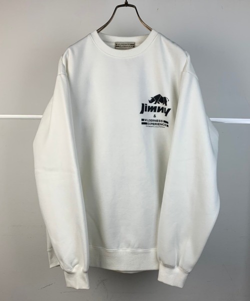 WILDERNESS EXPERIENCE(ウィルダネスエクスペリエンス)の「WILDERNESS EXPERIENCE/ウィルダネス エクスペリエンス WD×JIMNY ラゲッジスペースクルーネック WD22AW-JM03(スウェット・メンズ・ホワイト/ブラック/グレー/グリーン・MEDIUM/LARGE/X-LARGE)」の8枚目の写真