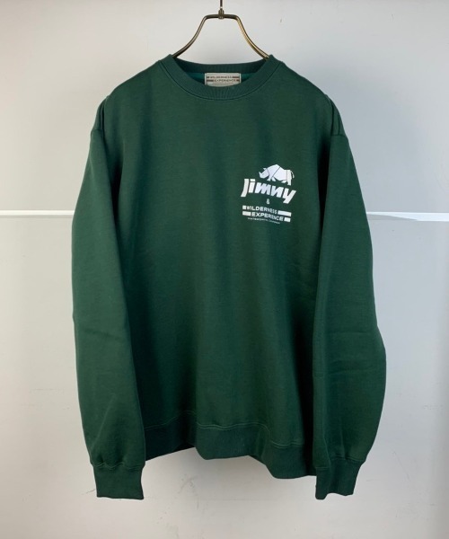 WILDERNESS EXPERIENCE(ウィルダネスエクスペリエンス)の「WILDERNESS EXPERIENCE/ウィルダネス エクスペリエンス WD×JIMNY ラゲッジスペースクルーネック WD22AW-JM03(スウェット・メンズ・ホワイト/ブラック/グレー/グリーン・MEDIUM/LARGE/X-LARGE)」の7枚目の写真