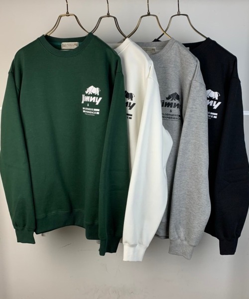 WILDERNESS EXPERIENCE(ウィルダネスエクスペリエンス)の「WILDERNESS EXPERIENCE/ウィルダネス エクスペリエンス WD×JIMNY ラゲッジスペースクルーネック WD22AW-JM03(スウェット・メンズ・ホワイト/ブラック/グレー/グリーン・MEDIUM/LARGE/X-LARGE)」の5枚目の写真