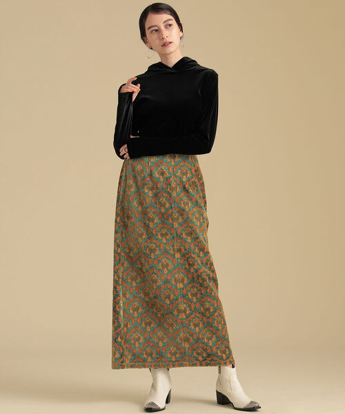 Ray BEAMS（レイビームス）の「Ray BEAMS / ベロア フーディー（その他トップス・レディース・ブラウン/ブラック・ONE SIZE）」の18枚目の写真