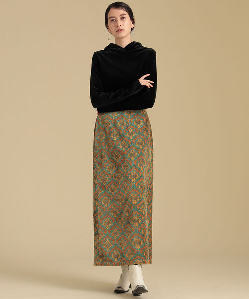 Ray BEAMS（レイビームス）の「Ray BEAMS / ベロア フーディー（その他トップス・レディース・ブラウン/ブラック・ONE SIZE）」の19枚目の写真