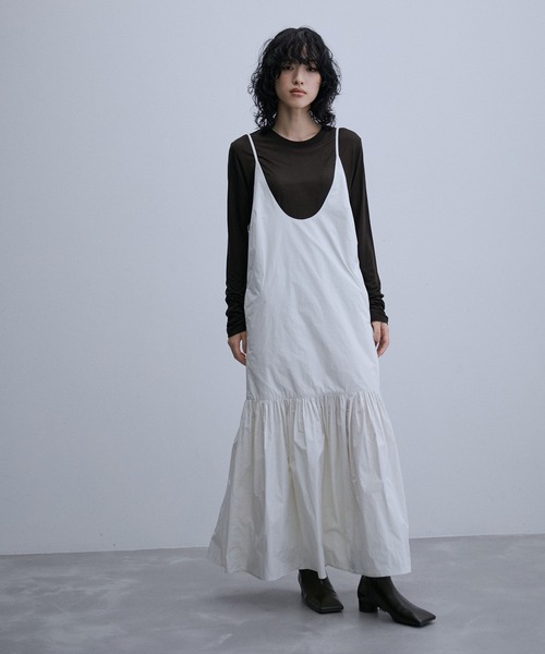 ADAM ET ROPE'（アダムエロペ）の「ティアードキャミワンピース