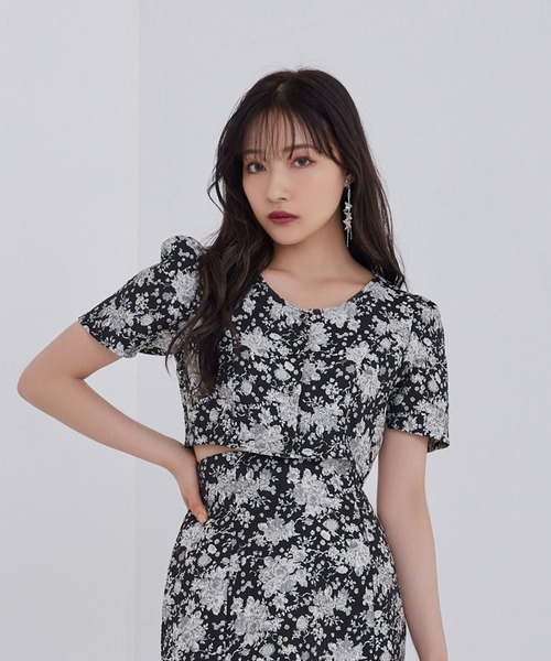 ANDGEEBEE（アンジービー）の「ゴブランパフスリーブトップス（その他トップス・レディース・ブラック・MEDIUM）」の16枚目の写真