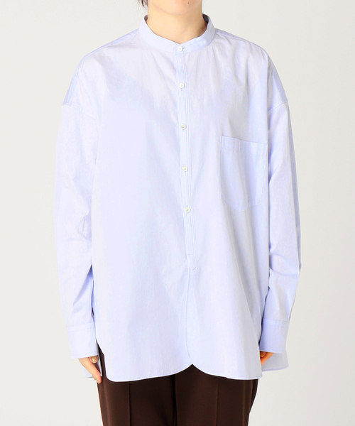 TICCA EXCLUSIVE NO.5 ノーカラーシャツ TICCA（ティッカ）の「【TICCA/ティッカ】 別注 NO.5 ノーカラーシャツ