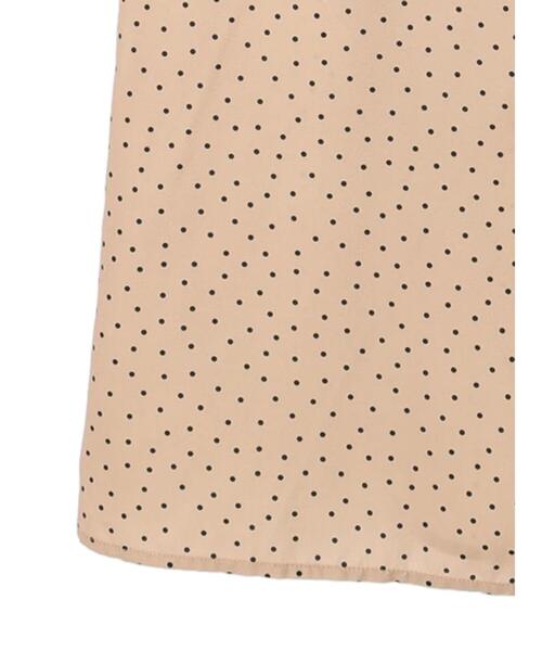 earth music&ecology（アースミュージックアンドエコロジー）の「スリットドットキャミワンピース（ワンピース・レディース・ドット/ブラック系その他5・FREE）」の9枚目の写真