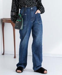 Paradise Picnic | CYAN ワークPKTハイウエストワイトパンツ(デニムパンツ)