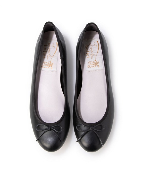 Launa lea ballet（ラウナレア バレエ）の「【レイン対応】 ラウンドトゥバレエシューズ(RB1001A)（バレエシューズ・レディース・ブラック/ネイビー/シルバー/ホワイト/レッド/ライトブルー/ベージュ/イエロー・22.5cm/23.5cm/24.5cm/25.5cm/23.0cm/24.0cm/25.0cm/26.0cm/21.5cm/22.0cm）」の18枚目の写真