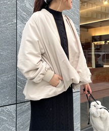 ミリタリーバルーンブルゾン