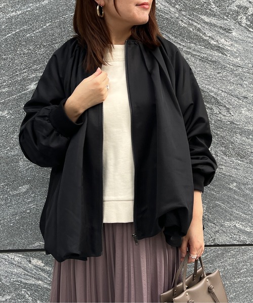 Chez toi（シェトワ）の「ミリタリーバルーンブルゾン（ブルゾン