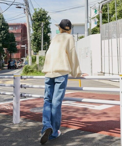 入荷禁止※片畦オーバーサイズニット（ニット/セーター）｜Auntie Rosa