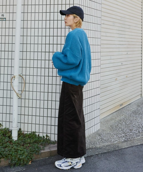 入荷禁止※片畦オーバーサイズニット（ニット/セーター）｜Auntie