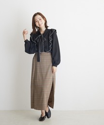 【papaver】スリット入りスカート