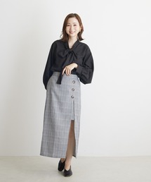 【papaver】スリット入りスカート