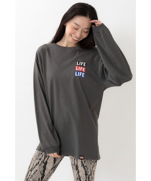 ARCHIVER（アーカイバ）の「【Bz】LIFE 女神 ライセンス天竺ラウンドネックロンT長袖Tシャツユニセックスボディ(RZ)（Tシャツ/カットソー・レディース・ブラック/スミクロ/オフホワイト・MEDIUM）」の20枚目の写真