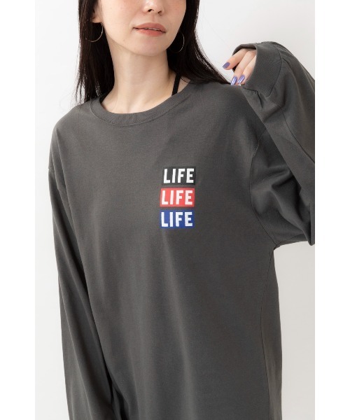 ARCHIVER（アーカイバ）の「【Bz】LIFE 女神 ライセンス天竺ラウンドネックロンT長袖Tシャツユニセックスボディ(RZ)（Tシャツ/カットソー・レディース・ブラック/スミクロ/オフホワイト・MEDIUM）」の21枚目の写真
