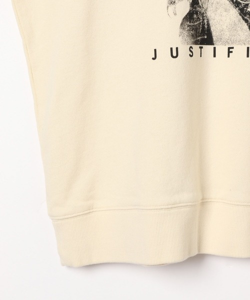 PBLIM（ページボーイリム）の「PAGEBOYLIM/ヴィンテージロックスウェット（スウェット・レディース・チャコールグレー/クリーム・MEDIUM/LARGE）」の11枚目の写真