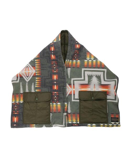 PENDLETON(ペンドルトン)の「【WEB限定】PENDLETON × TAION ダウンストール(ストール/ショール・レディース・ブラック/オリーブ/ベージュ・FREE)」の20枚目の写真
